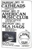 tags: American Music Club, American English, Capture The Flag, San Francisco, California, United States, Gig Poster, SF Music Works - American Music Club / American English / Capture The Flag on Dec 11, 1987 [018-small]