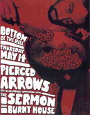 tags: Pierced Arrows, The Sermon, Burnt House, San Francisco, California, United States, Gig Poster, Bottom of the Hill - Pierced Arrows / The Sermon / Burnt House on May 14, 2009 [083-small]