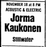 Jorma Kaukonen / Stillwater on Nov 18, 1978 [232-small]