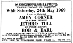 Amen Corner / Jethro Tull / Bob & Earl on May 24, 1969 [570-small]