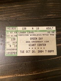 Green Day / New Found Glory / Sugarcult on Oct 26, 2004 [784-small]
