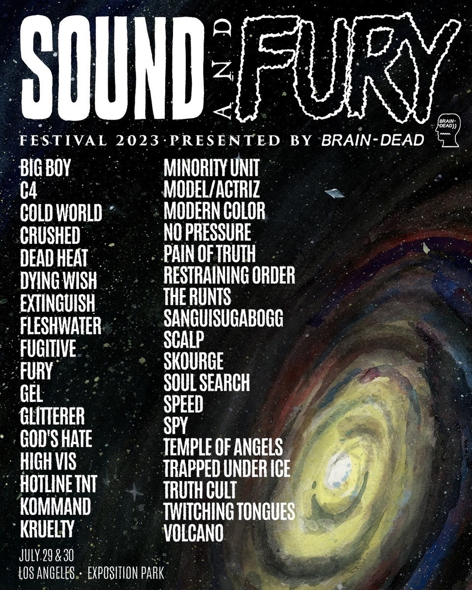 Jul 29, 2023 Sound and Fury 2023 at Exposition Park Los Angeles