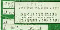 Phish on Nov 6, 1996 [479-small]