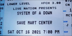 System of a Down / Korn / Russian Circles on Oct 16, 2021 [486-small]