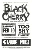 Black Cherry / Too Shy / Phallucy on Feb 10, 1990 [739-small]
