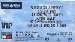 PlayStation 2 Presents: Ozzfest 2002 on Aug 11, 2002 [857-small]
