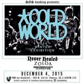 Cold World / Never Healed / Zoloa / Discrepancy on Dec 4, 2015 [872-small]