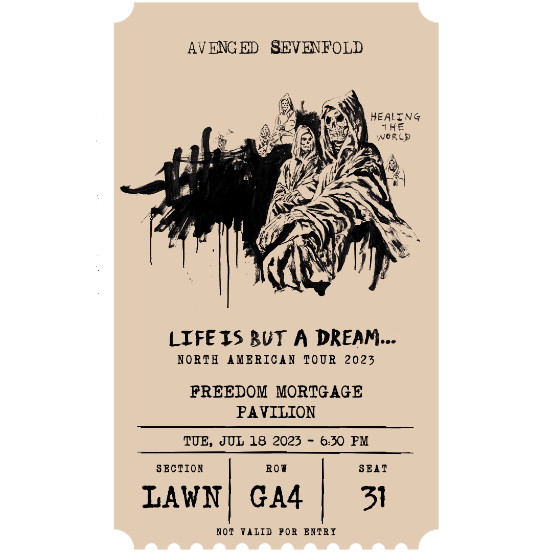 Avenged Sevenfold “Life Is But A Dream…“ Tour 2023 w/ Alexisonfire 