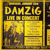 Danzig / Powerman 5000 / Electric Hellfire Club on Jan 23, 1997 [556-small]
