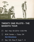 Twenty One Pilots / Misterwives on Nov 9, 2019 [737-small]