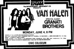 Van Halen / Granati Brothers on Jun 4, 1974 [885-small]