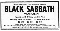 Black Sabbath / Van Halen on Jun 11, 1978 [910-small]