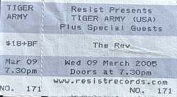 Tiger Army / Zombie Ghost Train on Mar 9, 2005 [925-small]
