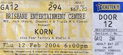 Korn / Fear Factory / Static-X / Sunk Loto on Feb 12, 2004 [930-small]