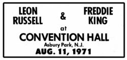 Leon Russell / Freddie King on Aug 11, 1971 [281-small]