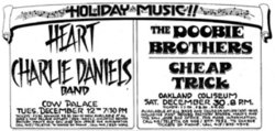 Heart / The Charlie Daniels Band on Dec 12, 1978 [383-small]