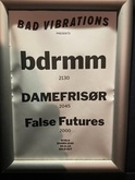 BDRMM / False Futures / DAMEFRISØR on Nov 20, 2023 [511-small]