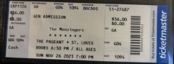 The Menzingers / Cloud Nothings / The Rodeo Boys / Microwave on Nov 26, 2023 [574-small]