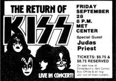 Kiss / Judas Priest on Sep 28, 1979 [840-small]