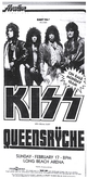 KISS / Queensrÿche on Feb 17, 1985 [867-small]