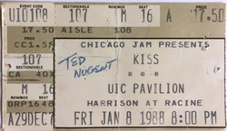 KISS / Ted Nugent on Jan 8, 1988 [873-small]