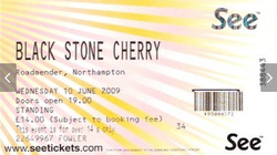 Black Stone Cherry / Black Spiders / Heaven's Basement on Jun 10, 2009 [889-small]