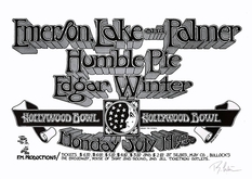 Emerson Lake and Palmer / Humble Pie / Edgar Winter on Jul 19, 1971 [943-small]