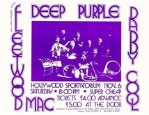 Deep Purple / Fleetwood Mac / Darby Cool on Nov 6, 1971 [958-small]