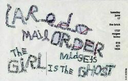 Laredo / The Girl is the Ghost / Mail Order Midgets on Jun 17, 2003 [089-small]