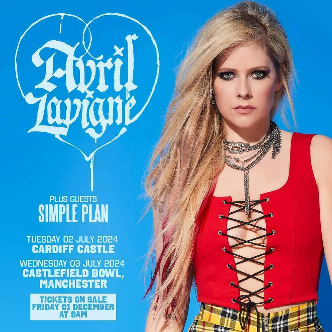 avril lavigne simple plan tour