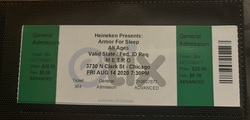 Armor for Sleep / Never Loved / Silence of You / The Cold Seas on Sep 10, 2021 [484-small]