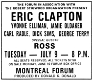 Eric Clapton / Ross on Jul 9, 1974 [583-small]