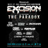 Excision / 12th Planet / Protohype / Crizzly / Cookie Monsta & Funtcase / Party Thieves / Party Thieves B2B Ricky Remedy / Barely Alive / Dubloadz / Dion Timmer on Mar 31, 2017 [607-small]