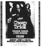 Cheap Trick / Graham Parker & The Rumor / Prism on Jun 11, 1979 [646-small]