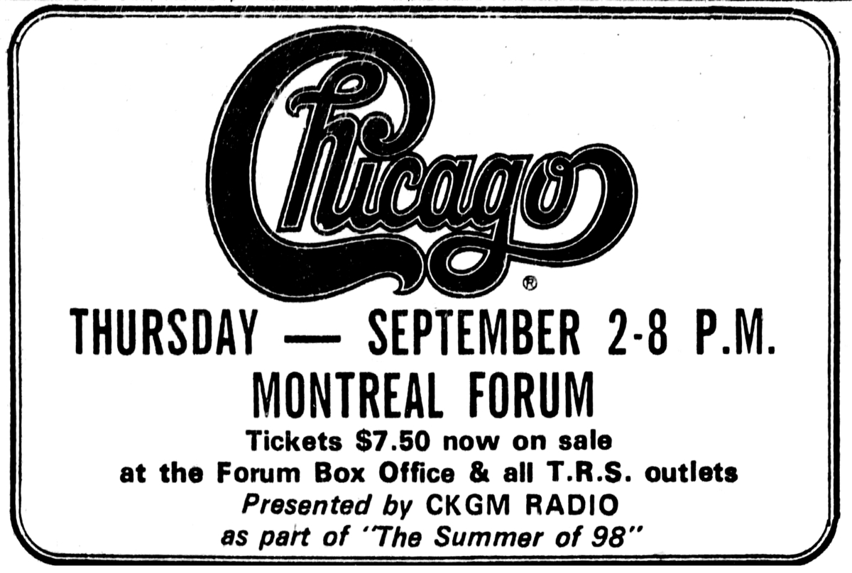 Chicago Concert & Tour History (Updated for 2023 2024) Concert Archives