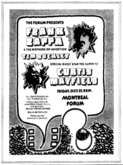Frank Zappa / The Mothers Of Invention / tim buckley / curtis mayfield on Oct 27, 1972 [722-small]
