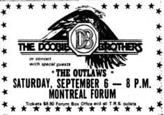 Doobie Brothers / The Outlaws on Sep 6, 1975 [728-small]