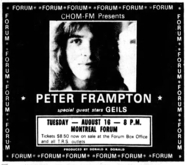 Peter Frampton / The J. Geils Band on Aug 16, 1977 [745-small]