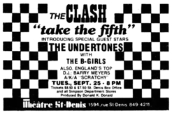 The Clash / The Undertones / The B-Girls on Sep 25, 1979 [753-small]