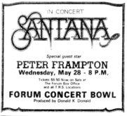 Santana / Peter Frampton on May 28, 1975 [934-small]