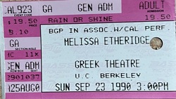Melissa Etheridge / Martin Stephenson & The Daintees on Sep 23, 1990 [942-small]