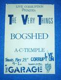 The Very Things / Bogshed on May 29, 1986 [062-small]