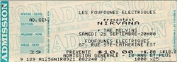 Nirvana / Melvins on Sep 21, 1991 [359-small]