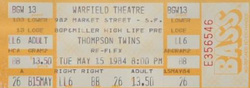 Thompson Twins / Re-Flex on May 16, 1984 [422-small]