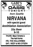 Nirvana / Annihilation Association on Jul 5, 1989 [577-small]