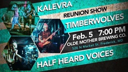 Kalevra / Timberwolves / Half Heard Voices on Feb 5, 2022 [754-small]