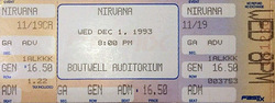 Nirvana / The Breeders / Come on Dec 1, 1993 [922-small]