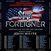 Styx and Foreigner in 2024, tags: Styx, John Waite, Foreigner, Huntsville, Alabama, United States, Gig Poster, Advertisement, Orion Amphitheater - Styx / Foreigner / John Waite on Aug 17, 2024 [073-small]