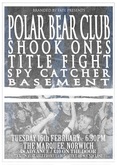 Polar Bear Club / Shook Ones / Title Fight / Spy Catcher / Basement on Feb 16, 2010 [083-small]