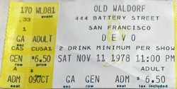 Devo on Nov 11, 1978 [567-small]